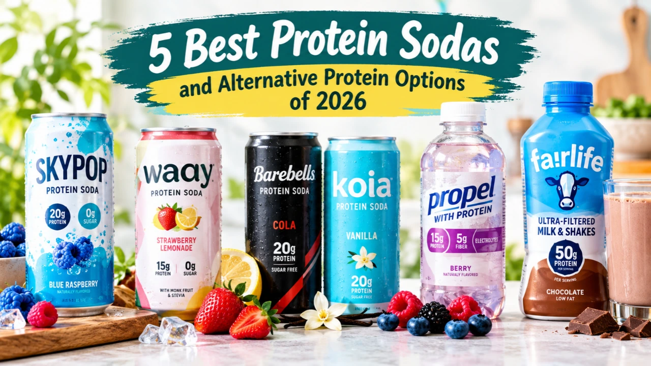 5 Best Protein Sodas and Alternative Protein Options of 2026