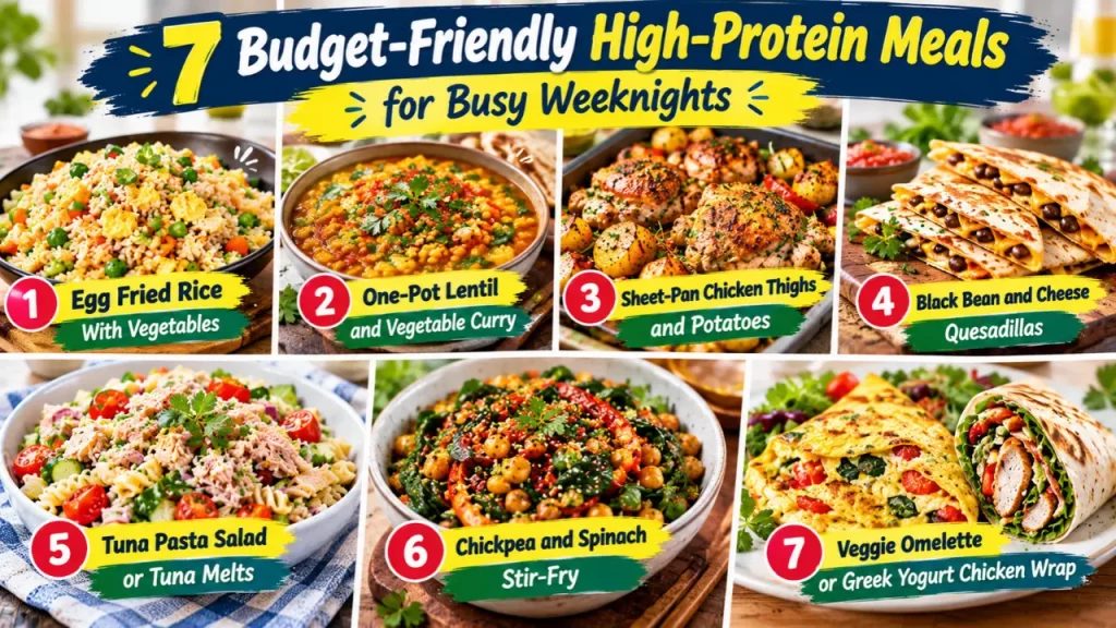 7 Budget-Friendly High-Protein Meals for Busy Weeknights
