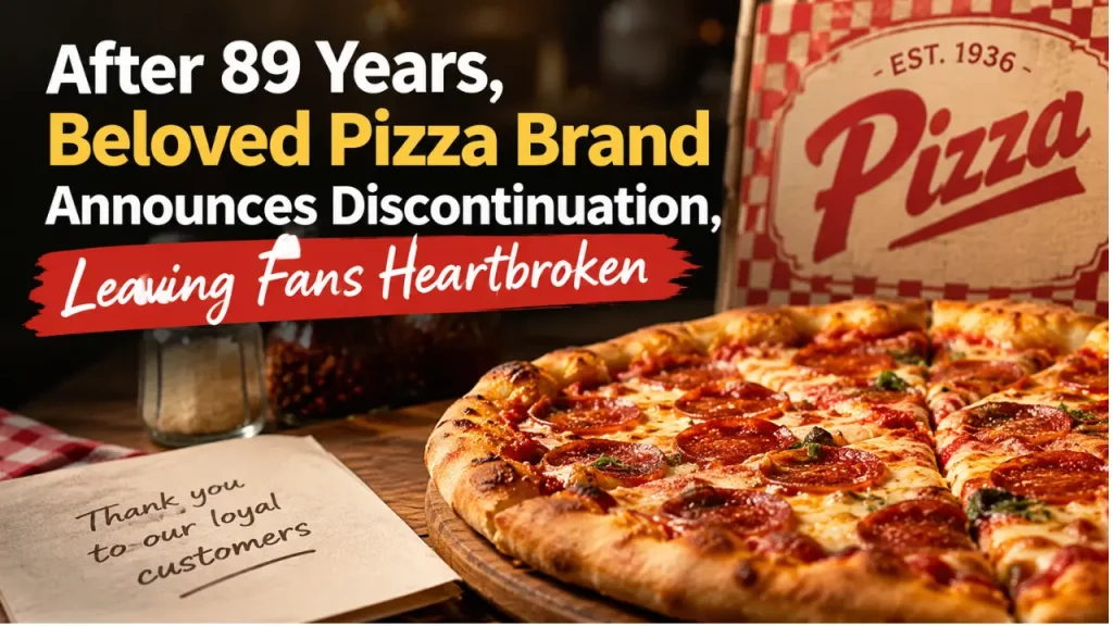 After 89 Years, Beloved Pizza Brand Announces Discontinuation, Leaving Fans Heartbroken