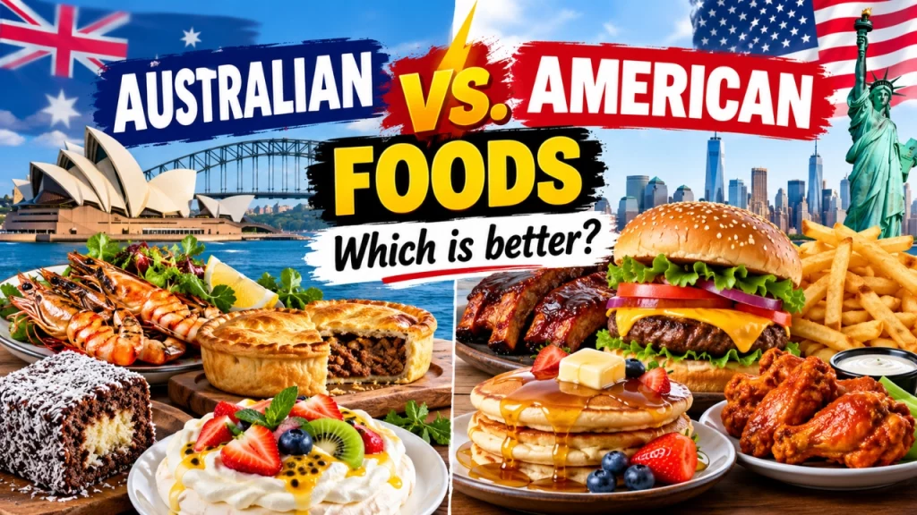 Australian vs. American Foods – Which is better?