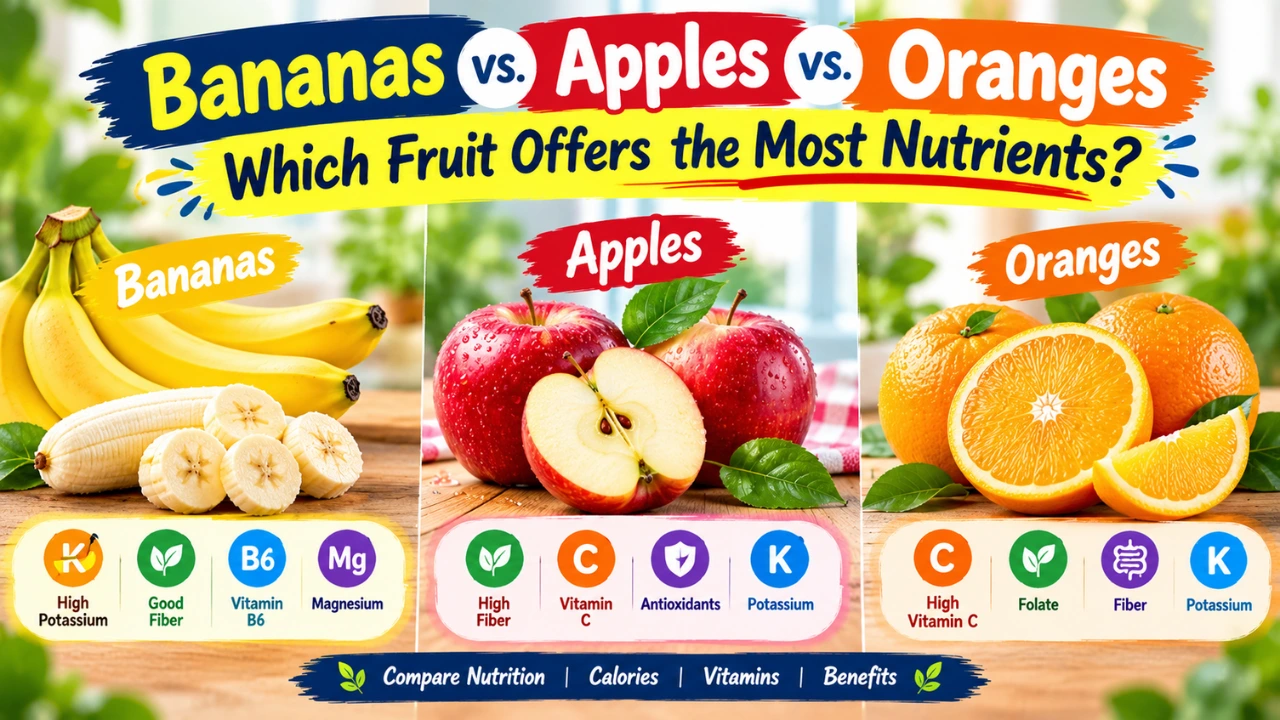 Bananas vs. Apples vs. Oranges: Which Fruit Offers the Most Nutrients?
