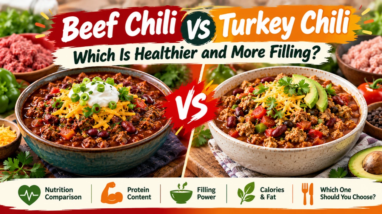 Beef Chili vs. Turkey Chili: Which Is Healthier and More Filling?