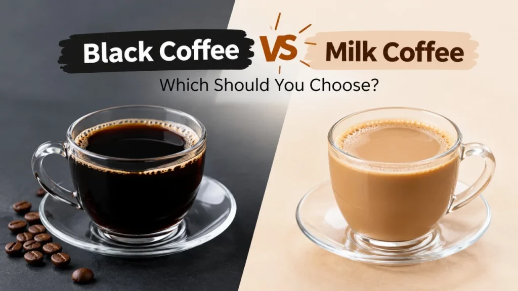 Black Coffee vs Milk Coffee: Which Is Better for You?