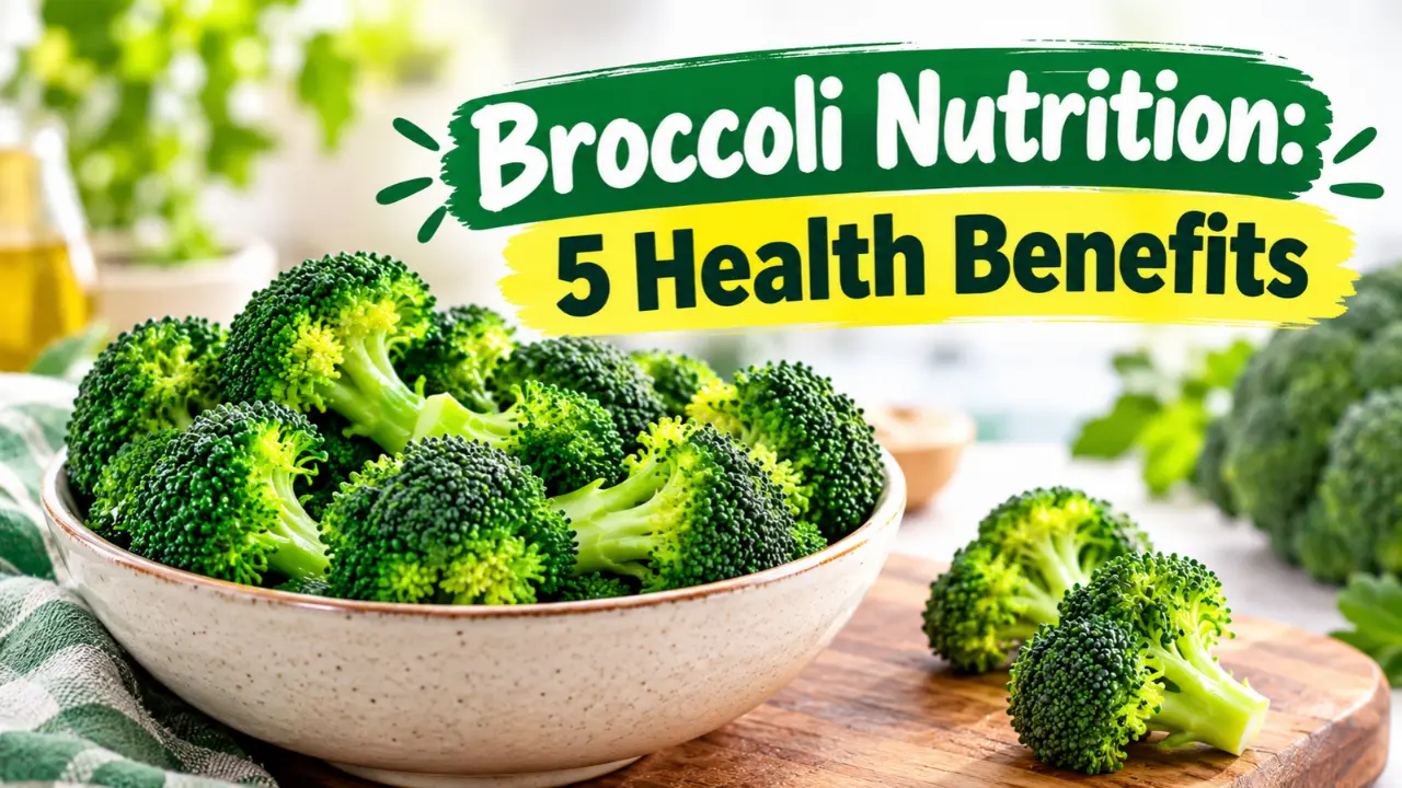 Broccoli Nutrition: 5 Health Benefits That Make It a Superfood