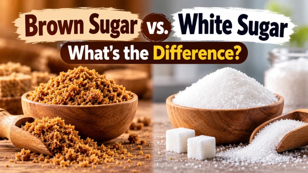 Brown Sugar vs. White Sugar: What's the Difference, and Which Is Healthier?