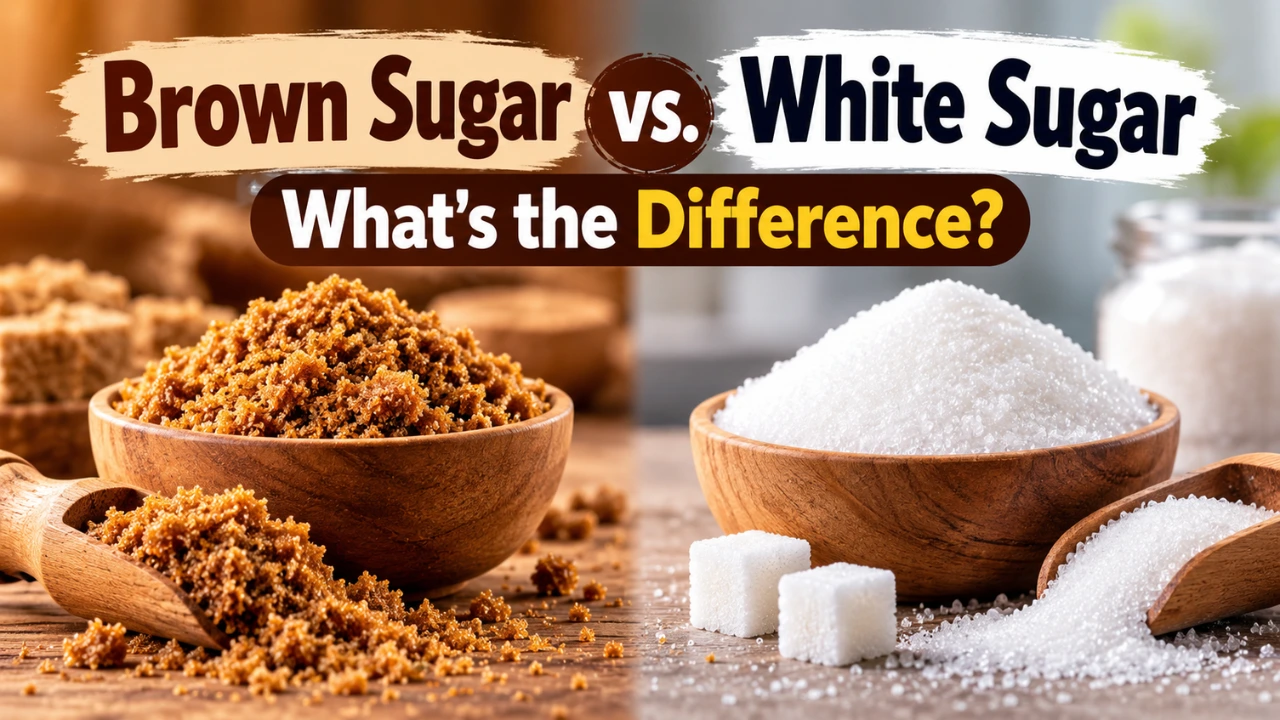 Brown Sugar vs. White Sugar: What's the Difference, and Which Is Healthier?