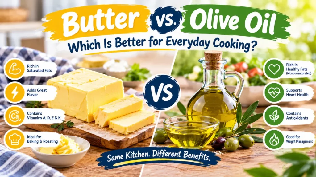 Butter vs. Olive Oil: Which Is Better for Everyday Cooking?