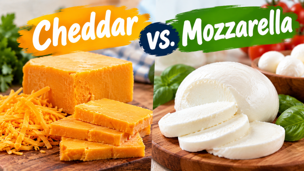 Cheddar vs. Mozzarella: Which Has More Protein and Calories?