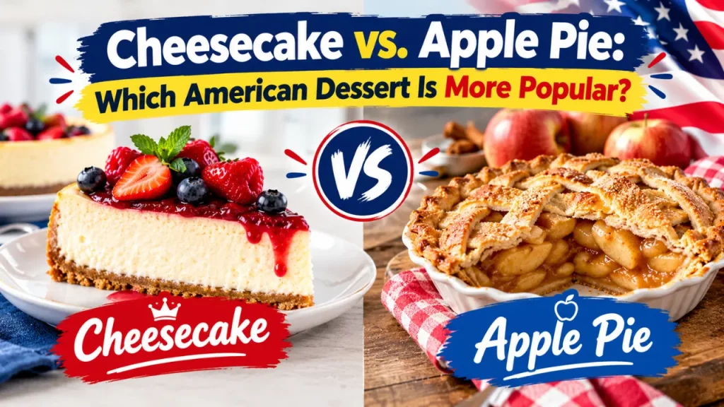 Cheesecake vs. Apple Pie: Which American Dessert Is More Popular?