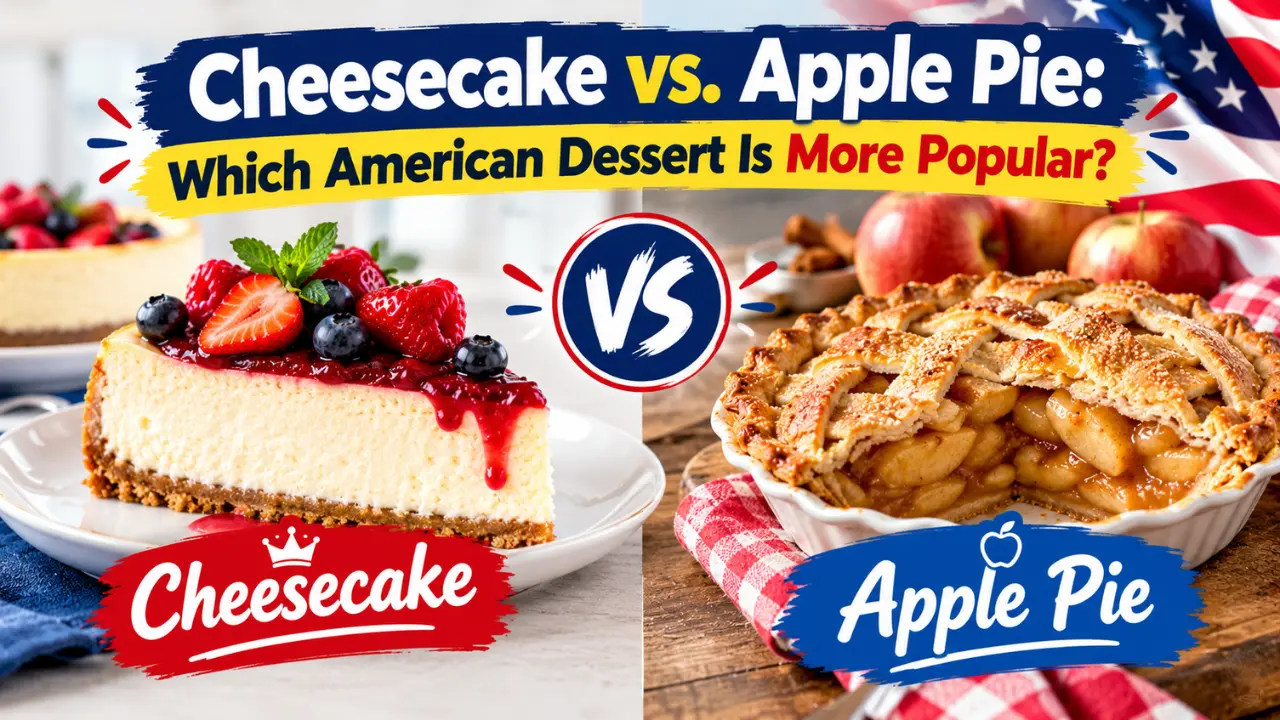 Cheesecake vs. Apple Pie: Which American Dessert Is More Popular?