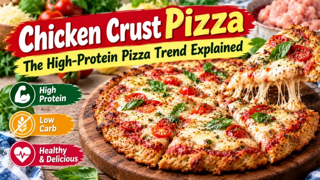 Chicken Crust Pizza: The High-Protein Pizza Trend Explained