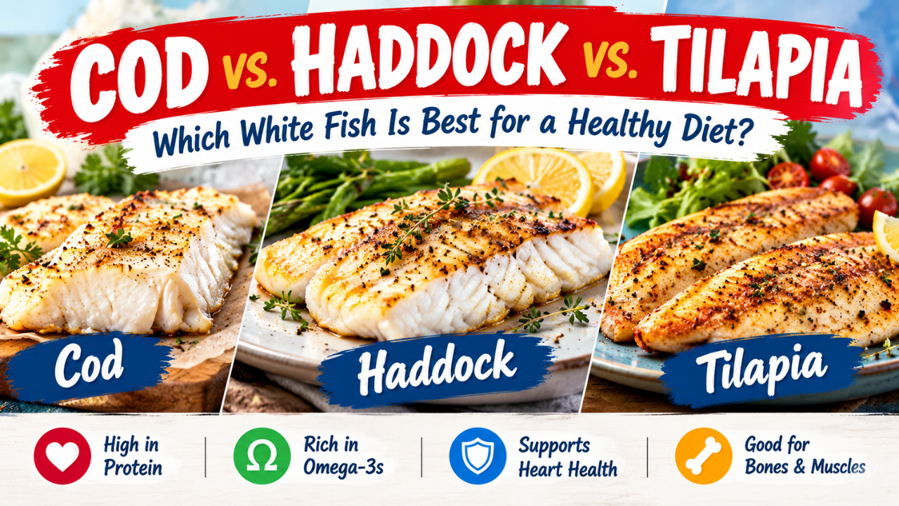 Cod vs. Haddock vs. Tilapia: Which White Fish Is Best for a Healthy Diet?