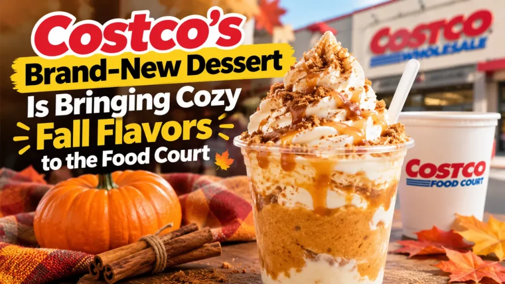 Costco’s Brand-New Dessert Is Bringing Cozy Fall Flavors to the Food Court