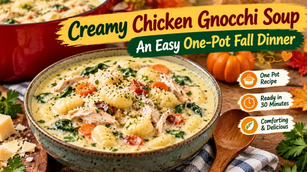 Creamy Chicken Gnocchi Soup: An Easy One-Pot Fall Dinner