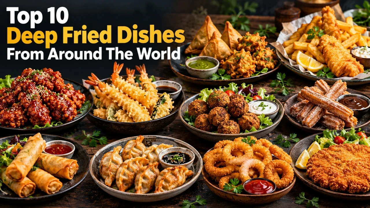 Deep Fried Dishes From Around the World: 10 Crispy Classics Worth Trying!