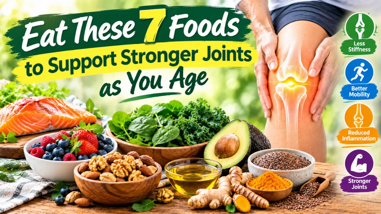 Eat These 7 Foods to Support Stronger Joints as You Age