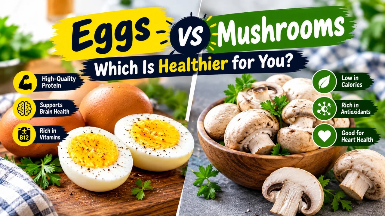 Egg vs Mushrooms: Which Is Healthier for You?