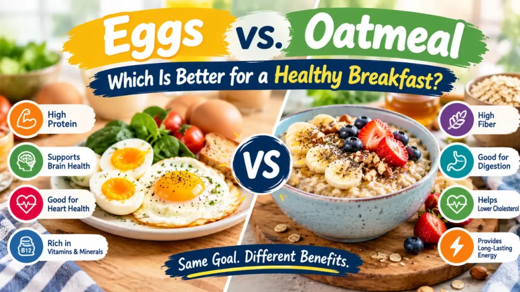 Eggs vs. Oatmeal: Which Is Better for a Healthy Breakfast?