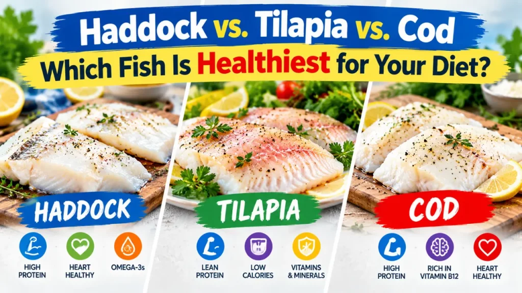 Haddock vs. Tilapia vs. Cod: Which Fish Is Healthiest for Your Diet?