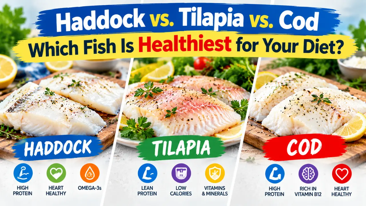 Haddock vs. Tilapia vs. Cod: Which Fish Is Healthiest for Your Diet?