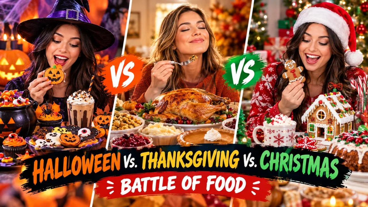 Halloween vs Thanksgiving vs Christmas: Which Holiday Wins the Food Battle?