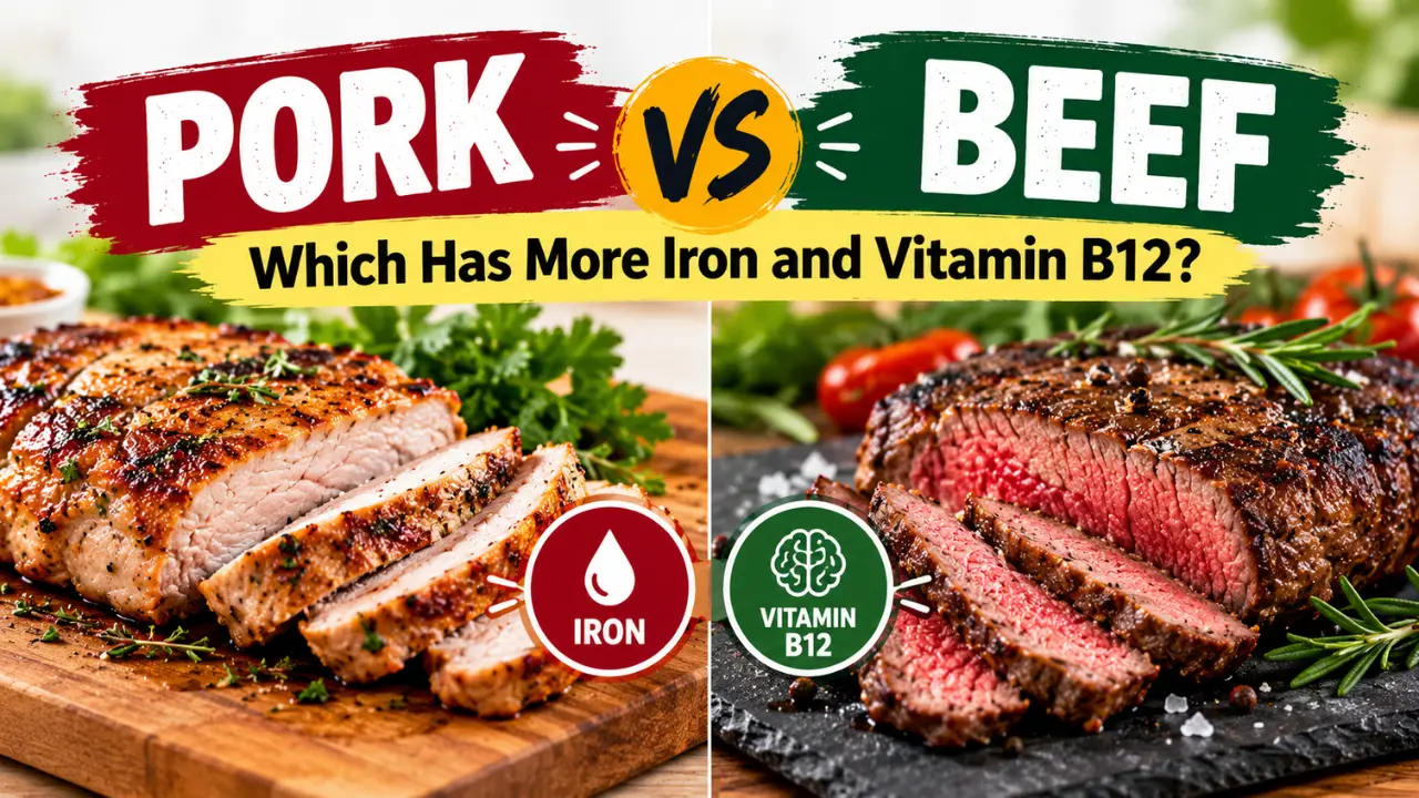 Pork vs. Beef: Which Has More Iron and Vitamin B12?