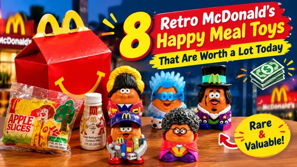 Retro McDonald's Happy Meal Toys Worth Money: 8 Childhood Keepsakes Collectors Now Chase