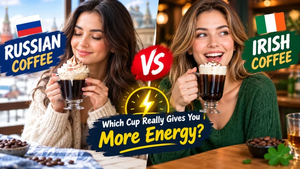 Russian Coffee vs Irish Coffee: Which Cup Really Gives You More Energy?