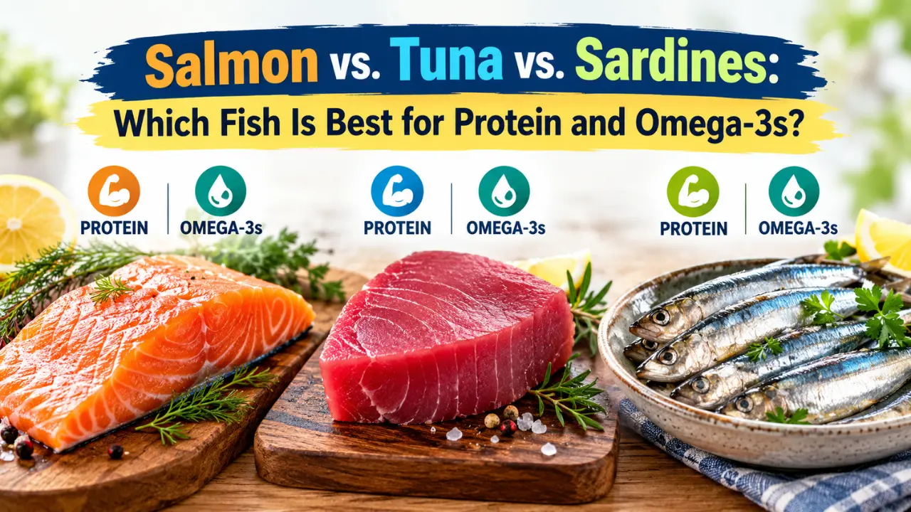 Salmon vs. Tuna vs. Sardines: Which Fish Is Best for Protein and Omega-3s?