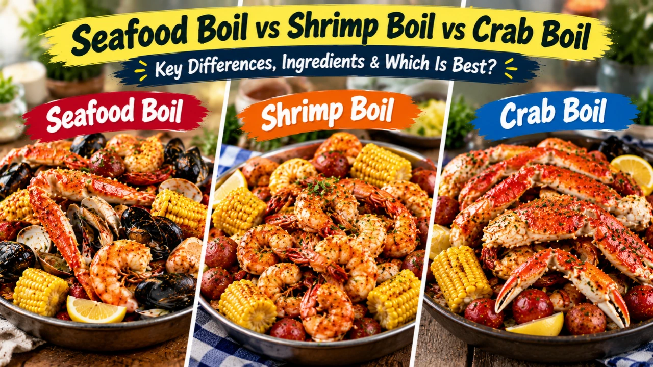 Seafood Boil vs Shrimp Boil vs Crab Boil: Key Differences, Ingredients & Which Is Best?