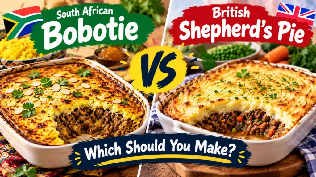 South African Bobotie vs British Shepherd’s Pie: Which Should You Make?