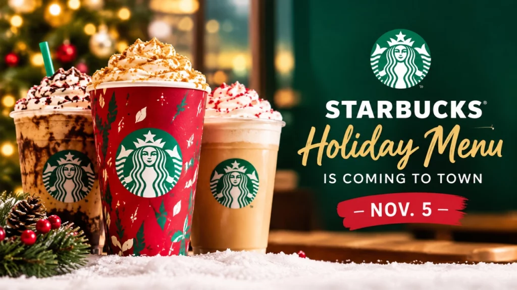 Starbucks 2026 Holiday Menu: Tiramisu Velvet, Returning Favorites & What to Order First