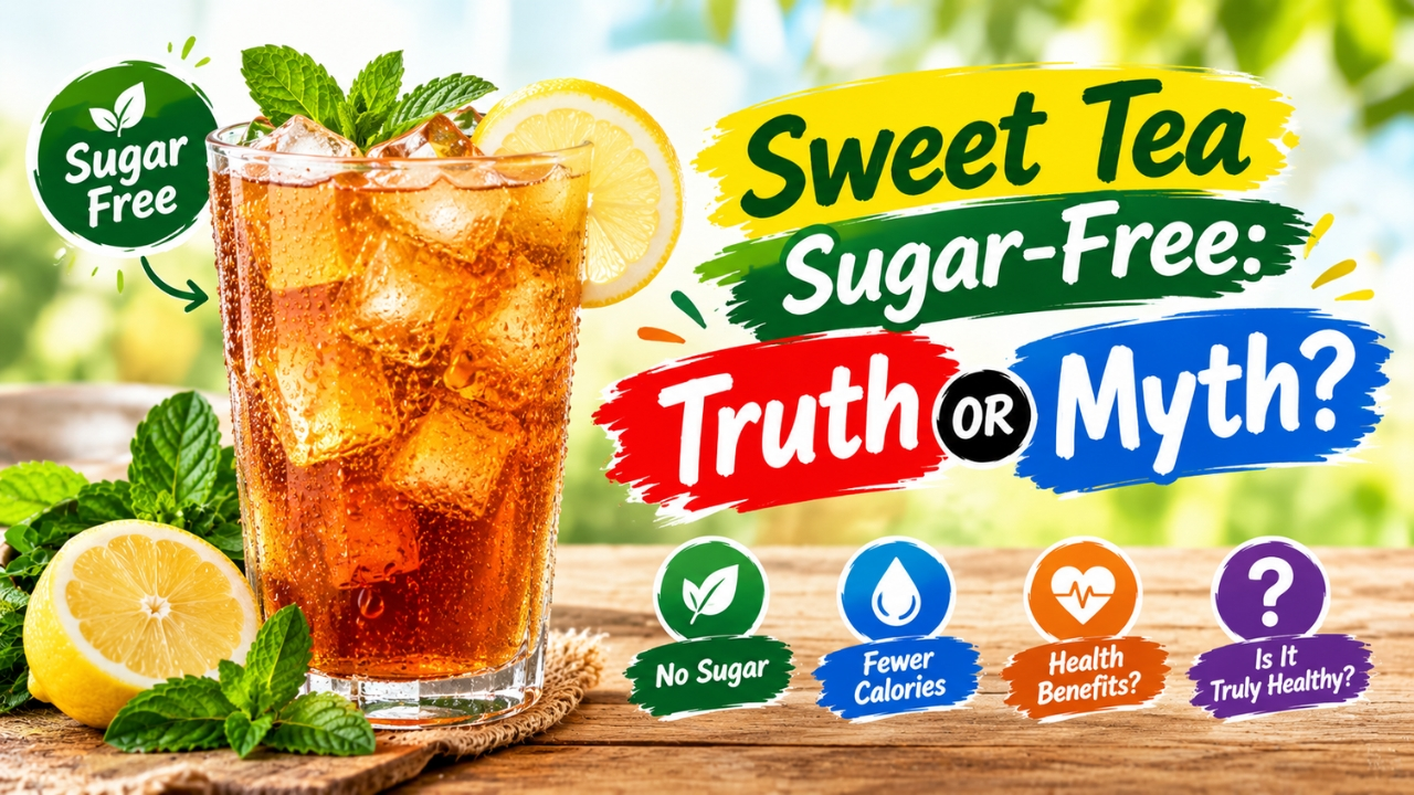 Sweet Tea Sugar-Free: Truth or Myth? A Clear Guide to Zero-Sugar Iced Tea!