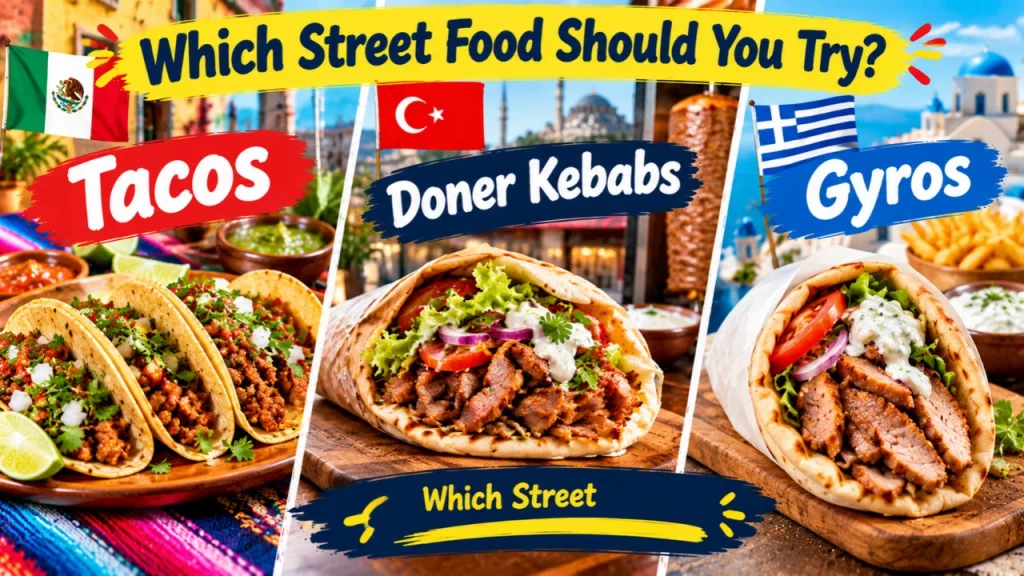 Tacos vs Doner Kebabs vs Gyros: Which Street Food Should You Try?