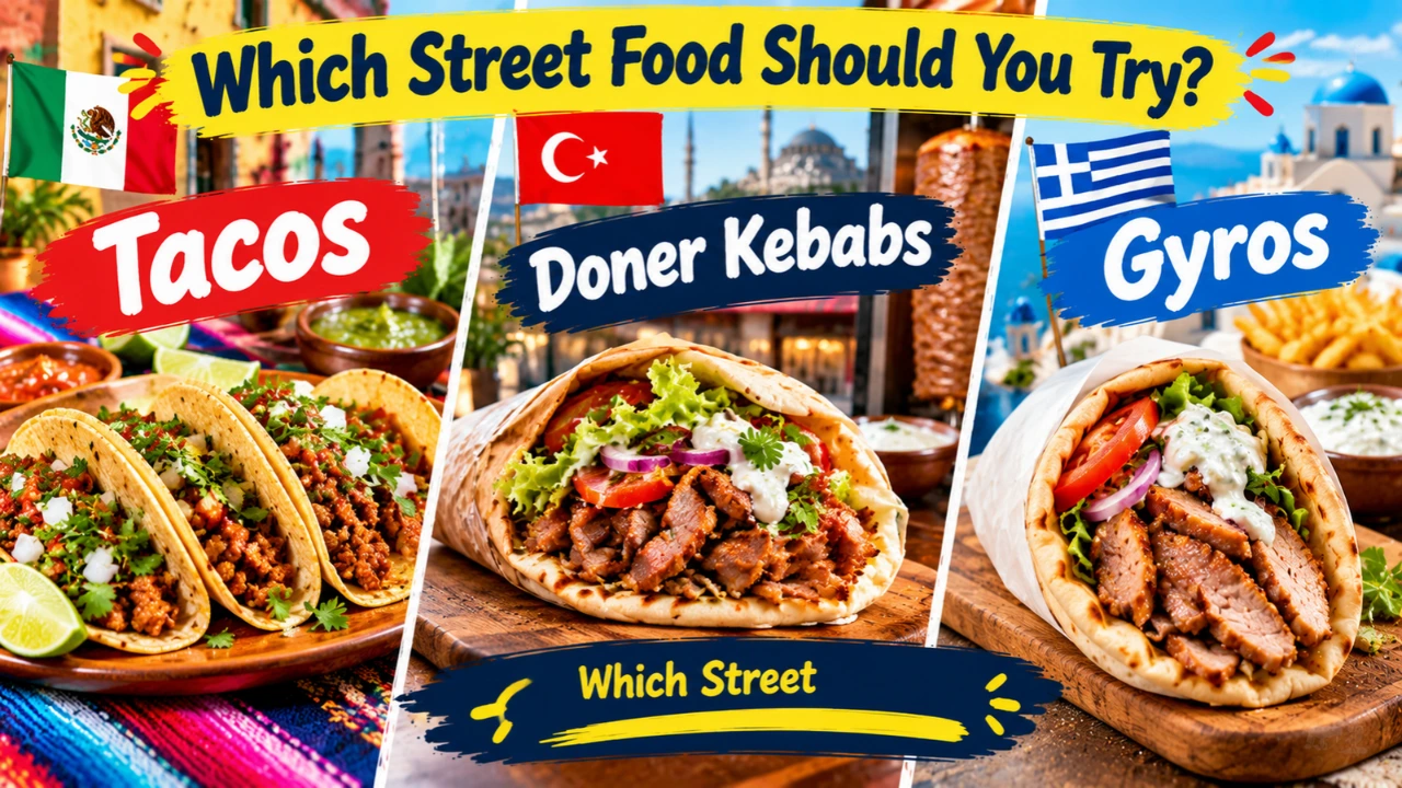Tacos vs Doner Kebabs vs Gyros: Which Street Food Should You Try?