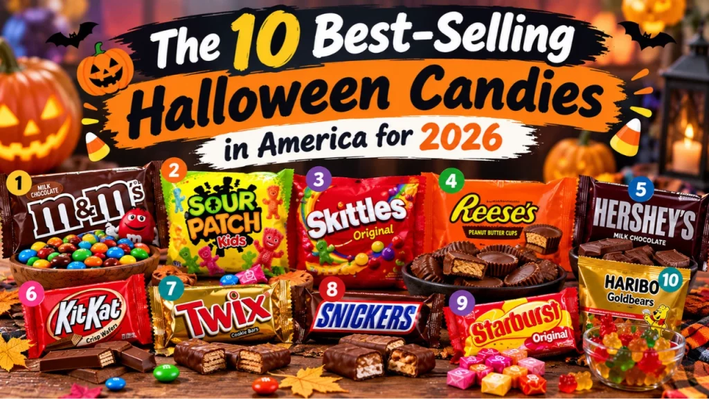 The 10 Best-Selling Halloween Candies in America for 2026