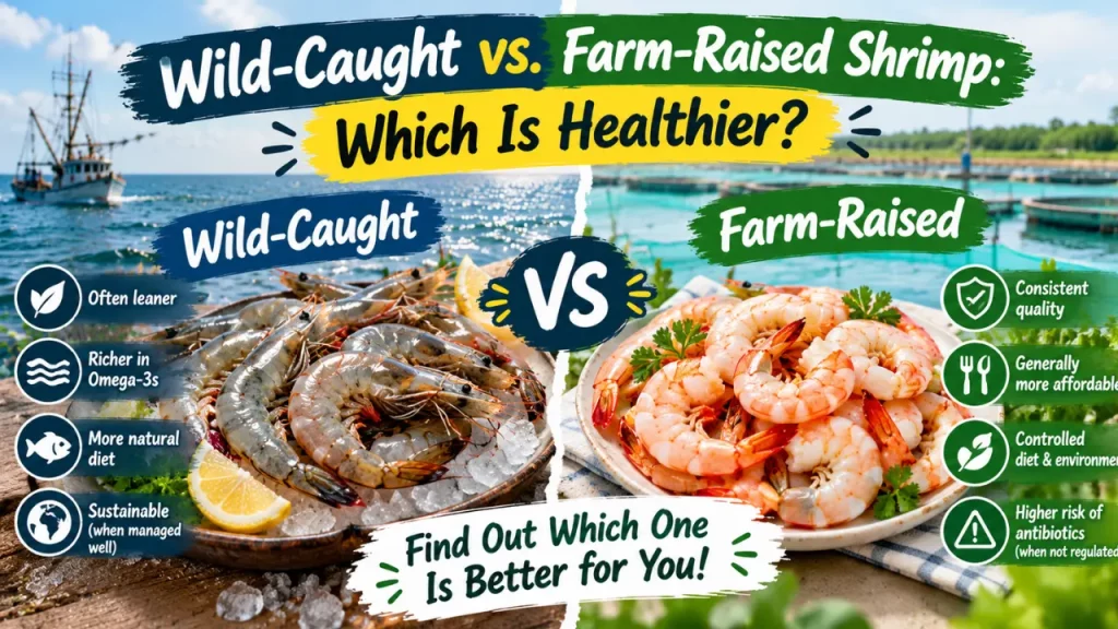 Wild-Caught vs. Farm-Raised Shrimp: Which Is Healthier?