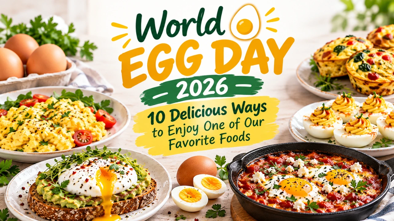 World Egg Day 2026: 10 Delicious Ways to Enjoy One of Our Favorite Foods